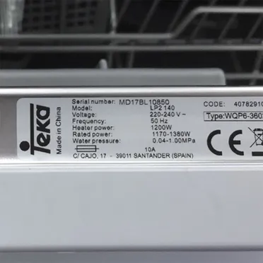Máy rửa chén Teka LP2 140 6 bộ 3