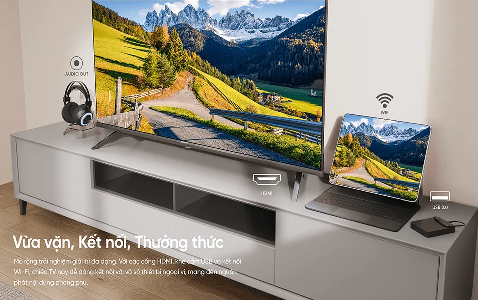 Smart Tivi Hisense Full HD 43 inch 43E4600
