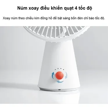 Quạt Để Bàn Xiaomi Rechargeable Mini Fan (BHR6089GL) 14