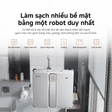 Robot Hút Bụi Lau Kính Mova N1 EU - Màu Đen 4