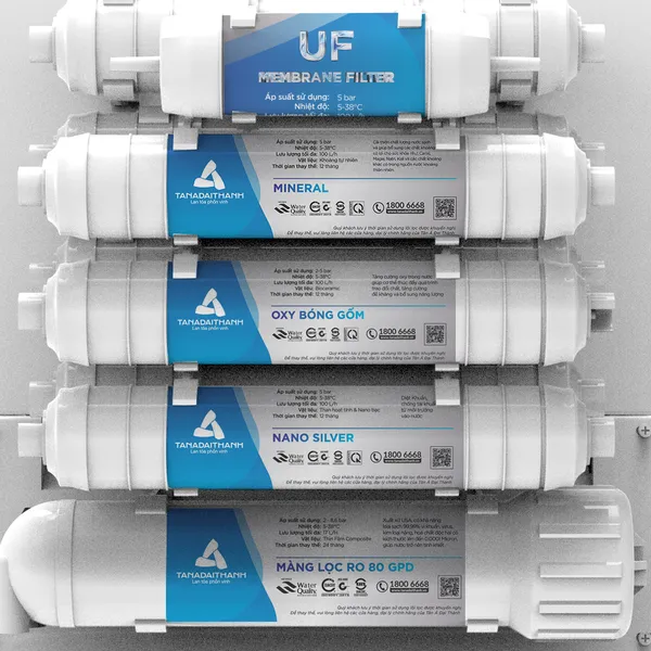 Máy Lọc Nước RO Rossi Core TA-212U0 - 12 Lõi