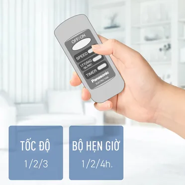 Quạt Đứng Panasonic F-307KH Màu Xanh 8