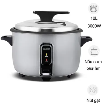 Nồi Cơm Công Nghiệp Paveden PRC-1030GR 10 Lít