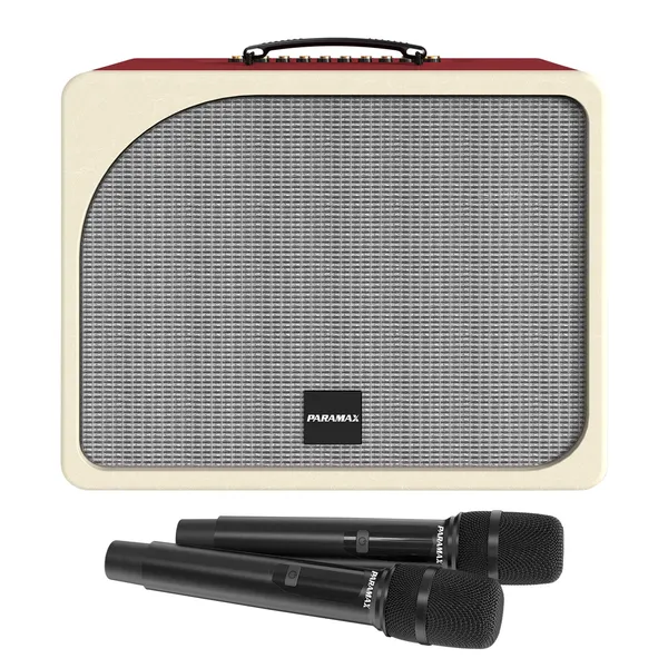 Loa Di Động Xách Tay Paramax Evox Max (Red Leather)