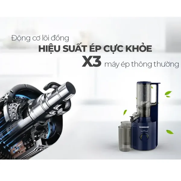 Máy Ép Chậm Sunhouse SHD5512