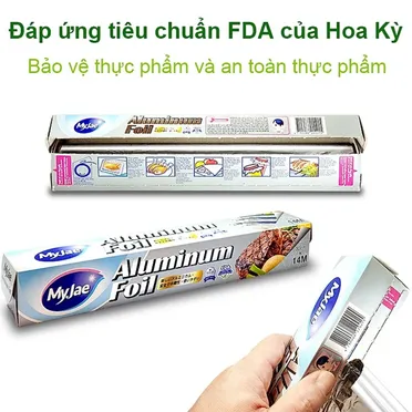 Giấy Nhôm Kháng Khuẩn MyJae 30cm x 14m 1