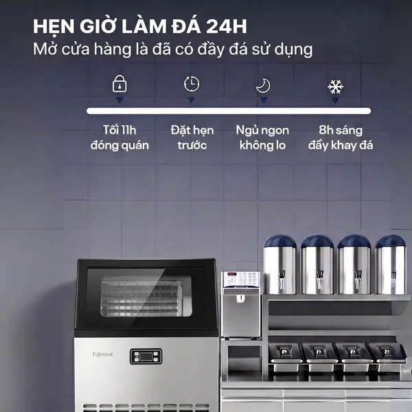 Máy Làm Đá Fujihome IM120