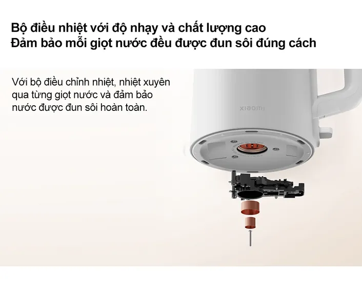 Ấm Đun Nước Xiaomi Electric Kettle 2 Lite EU (BHR9036EU) 1.5 Lít
