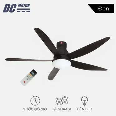 Quạt Trần KDK U60FWS(BK) 0