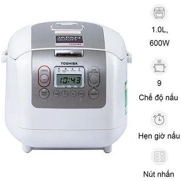 Nồi Cơm Điện Toshiba RC-10NMFVN(WT) 1 Lít