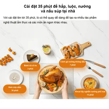 Lò Vi Sóng Xiaomi Microwave Oven EU (BHR7990EU) 20 Lít 7