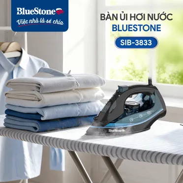 Bàn Ủi Hơi Nước Bluestone SIB-3833 2400W 3