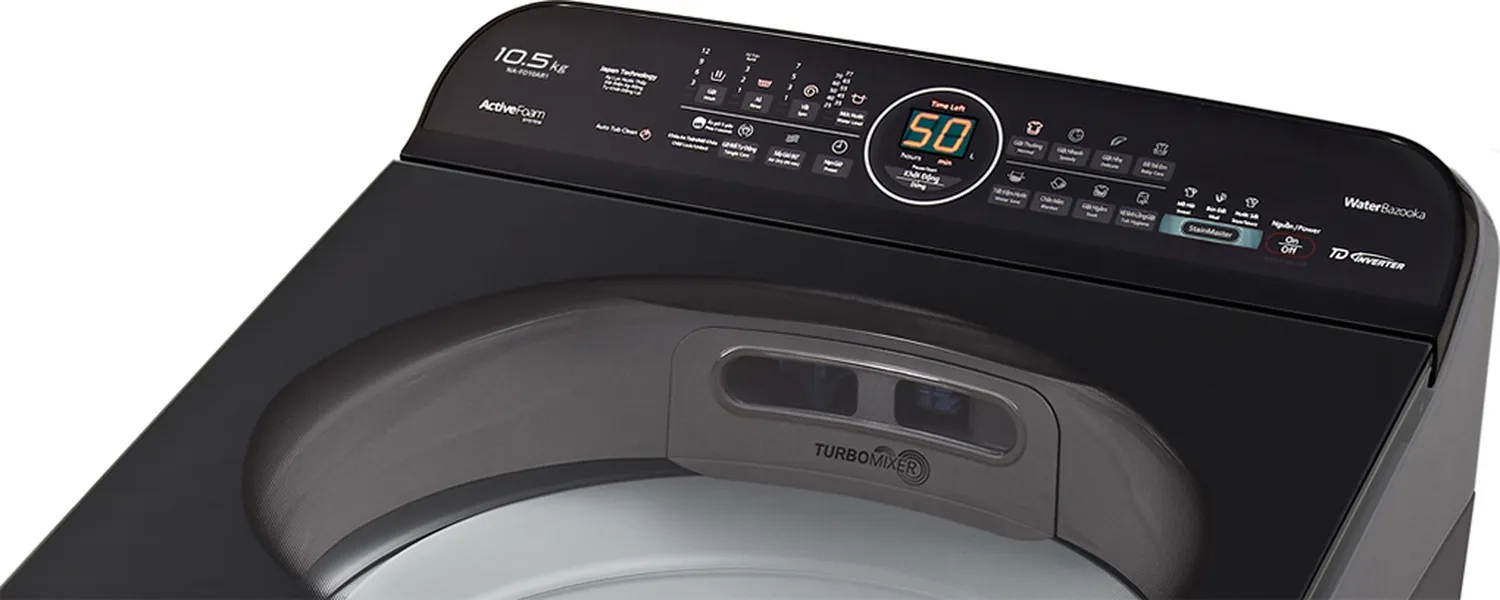 Máy Giặt Panasonic Inverter 10.5 Kg NA-FD10XR1LV