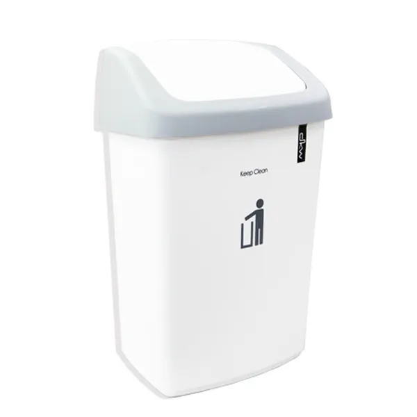 Thùng Rác Nhựa Nắp Lật 9L KEEP CLEAN