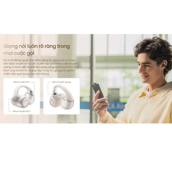 Tai Nghe Không Dây Thể Thao Shokz OpenDots 2 (E320)