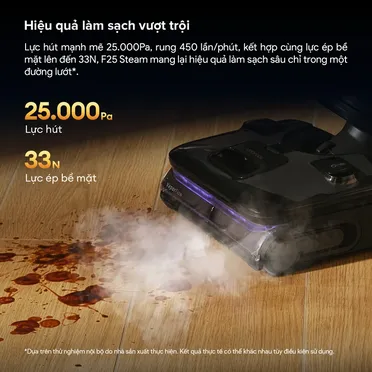 Máy Hút Bụi Lau Sàn Roborock F25 Steam 1