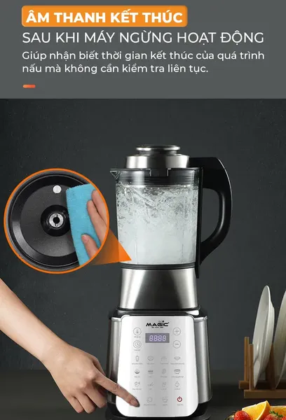 Máy Xay Sữa Hạt Magic Eco AC-145 1.75 Lít