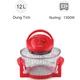 Lò nướng thủy tinh Sunhouse SH-416 12 lít
