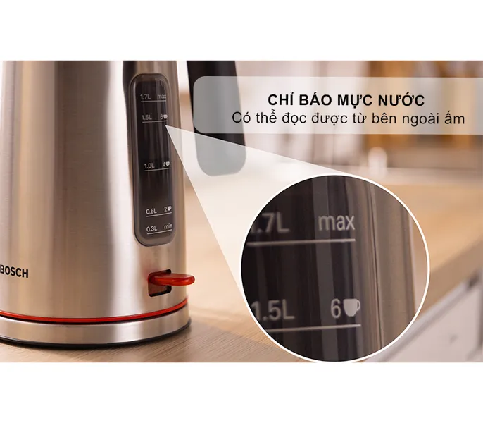 Ấm Đun Siêu Tốc Bosch TWK6M480