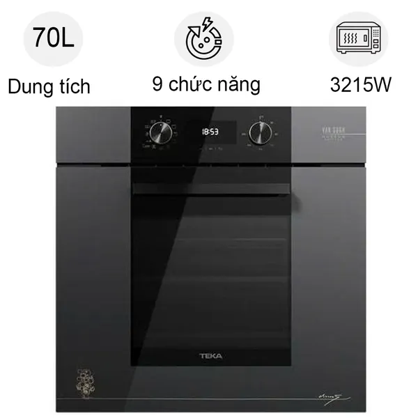 Lò Nướng Kết Hợp Hấp Teka HLB 84 VG 70 Lít - Tây Ban Nha
