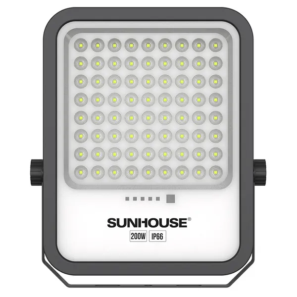 Đèn Pha Năng Lượng Mặt Trời Dùng Ngoài Trời, Sân Vườn Eco Sunhouse SHE-LECPLSE01.200W