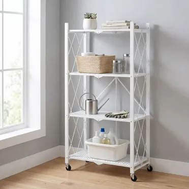 Kệ Xếp Kim Loại ECOFS4 4 Tầng Trắng