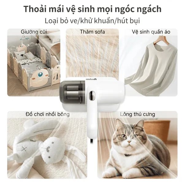 Máy Hút Bụi Diệt Khuẩn Bằng Tia UV Simplus CMYH004WH00-OF