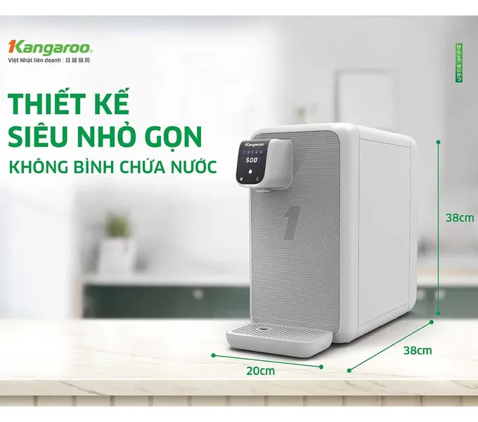Máy Lọc Nước Hydrogen Ion Kiềm Để Bàn Kangaroo KG400HD
