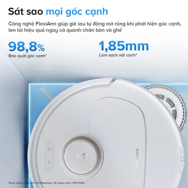 Robot Hút Bụi Lau Nhà Roborock Q Revo 5AE - Đen 17