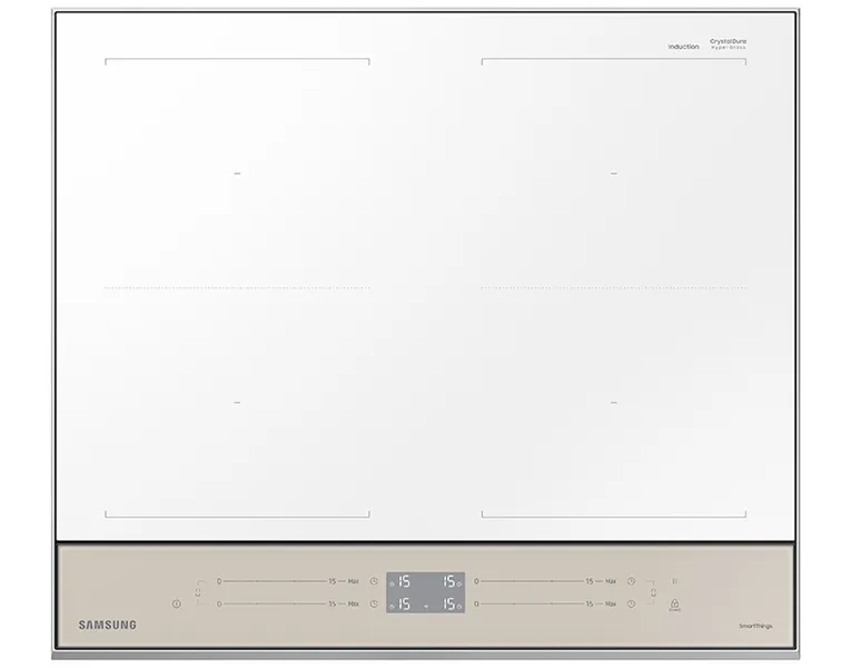 Bếp Từ Samsung Bespoke NZ64B5067YY/SV Đa Vùng Nấu Dual Flex Zone