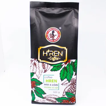 Cà Phê H'Ren Mix 4 Loại 500g 0