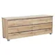 Bàn Phấn Box A2003 1.58M Sồi Đậm