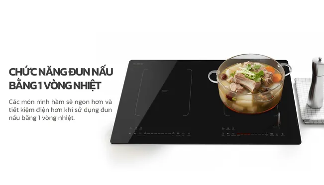 Bếp Đôi Hỗn Hợp Hawonkoo Inverter CEH-263 4800W - Xuất Xứ Thái Lan 30