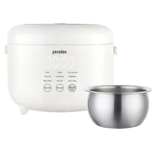 Nồi Cơm Điện Tử Paveden PR-1255SW 1.2 Lít