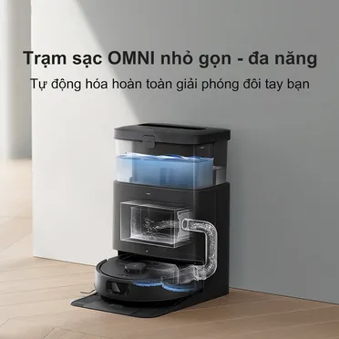 Robot Hút Bụi Lau Nhà Ecovacs Deebot N30 Pro Omni Đen 11