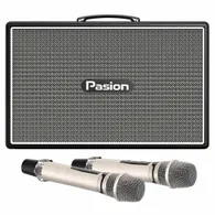 Loa Karaoke Di Động Xách Tay Paramax PASION Outro ( Black Leather)