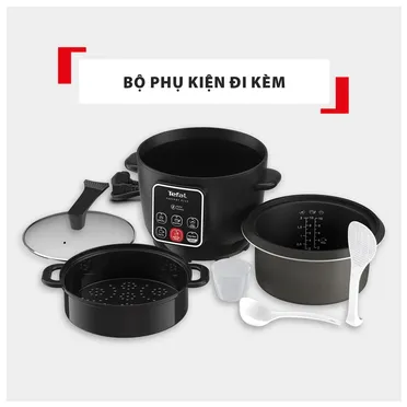 Nồi Cơm Điện Tử Tefal 1.8 Lít RK1088Y0 5