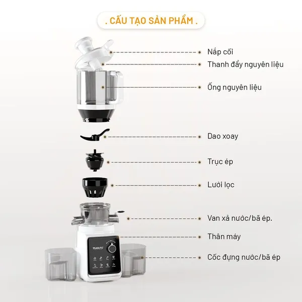 Máy Ép Chậm Masuto MSPrimeUltra