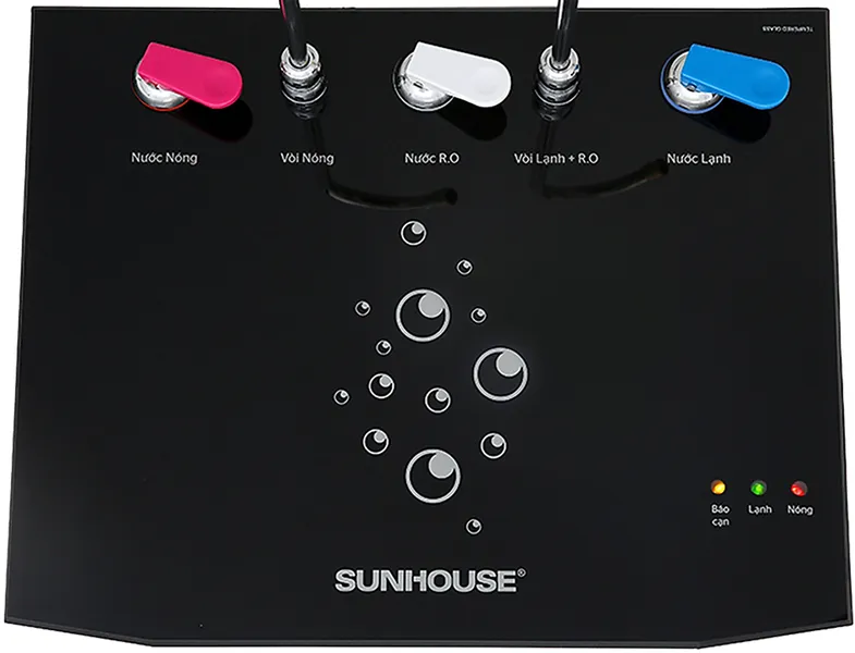 Máy lọc nước R.O nóng lạnh Sunhouse SHR76210CK 10 lõi