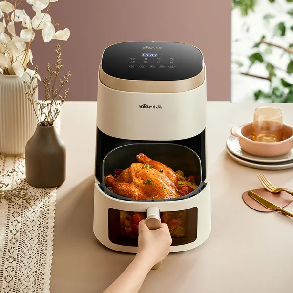 Nồi Chiên Không Dầu Bear QZG-F15E3 - Hàng Quốc Tế