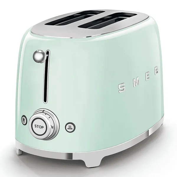 Máy Nướng Bánh Mì Smeg TSF01PGEU Màu Xanh Mint