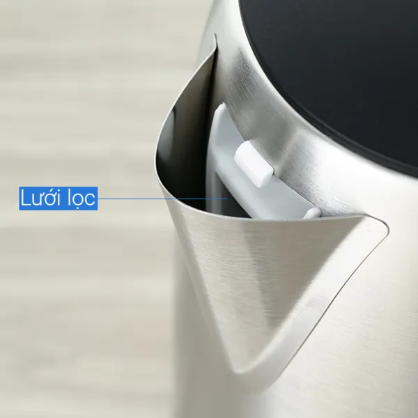 Bình Đun Siêu Tốc Inox Kangaroo KG642 1.7 Lít
