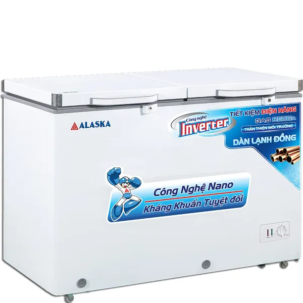 Tủ Đông Mát Alaska Inverter 312 Lít BCD-5068CI