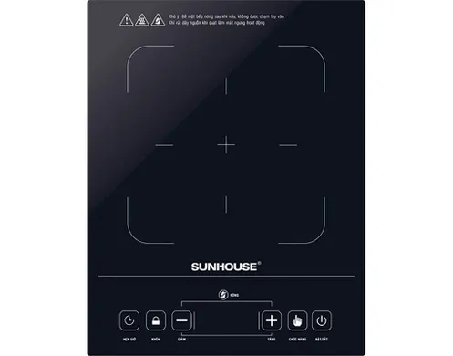 Bếp Hồng Ngoại Cảm Ứng SUNHOUSE SHD6015 (Tặng Kèm Vỉ Nướng)