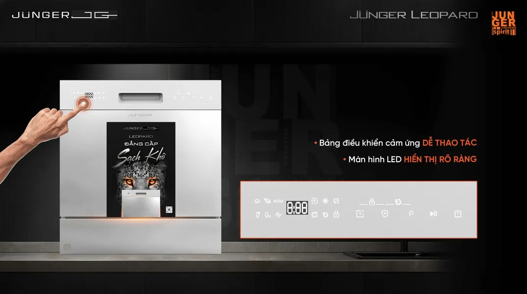 Máy Rửa Bát Junger DWJ-100 - Xuất Xứ Thái Lan