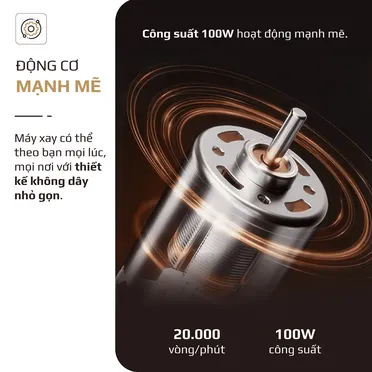 Máy Xay Sinh Tố Cầm Tay Olivo PB02 6