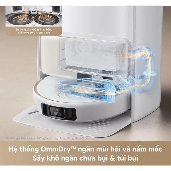 Robot Hút Bụi Lau Nhà Mova V50 Ultra