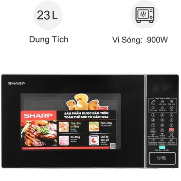 Lò vi sóng Sharp R-370VN-S 23 lít