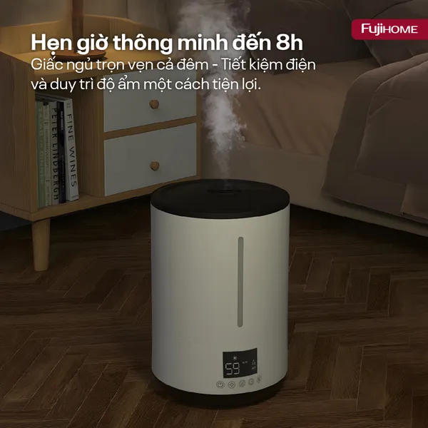 Máy Phun Sương Tạo Ẩm Xông Tinh Dầu Fujihome HM06E