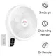 Quạt Treo Tefal Turbo Silence Plus VH687690 - Trắng Cánh Trắng